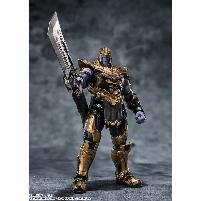 Bandai Thanos SHF Avengers 4 Ultimate Battle Infinity Legend Reborn Edition movable figures model toys ornaments gift collection