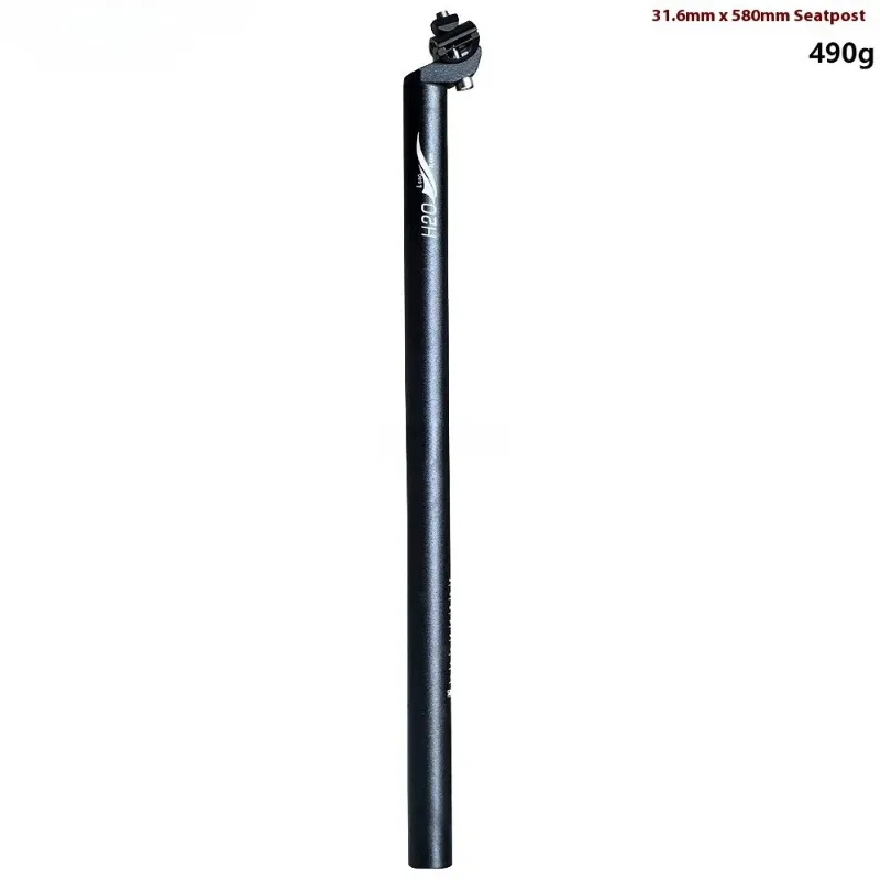 MTB Bicycle Extended Seat Post 31.6*580mm Road Bike Seat Tube Superlight Seat Post Saddle Tube MTB Bicycle Accessoreies