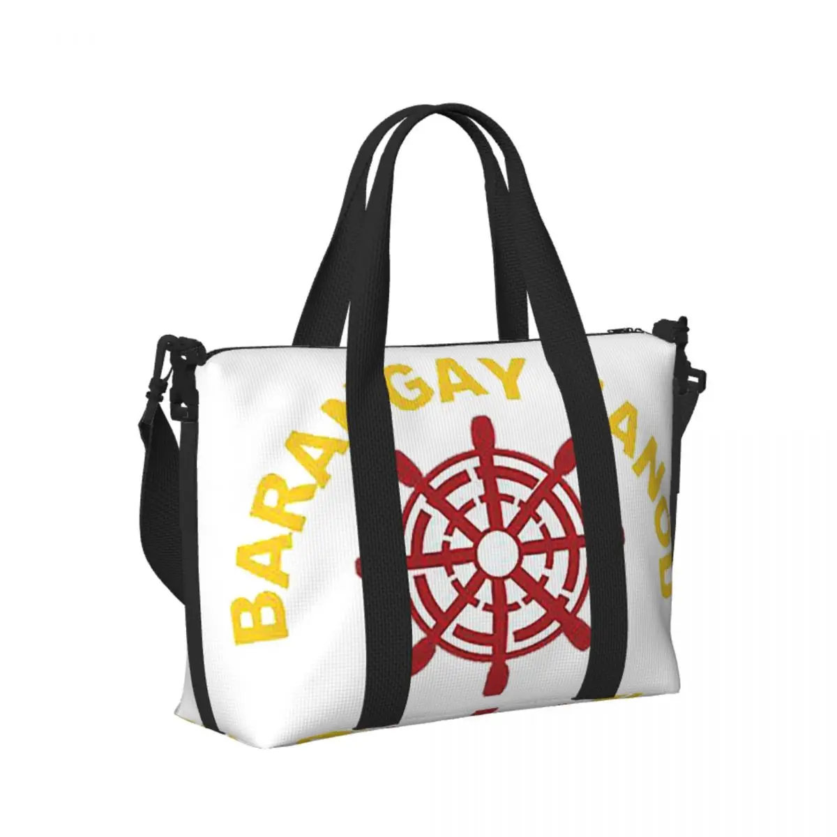 

Пользовательские BARANGAY TANOD FILIPINO PINOY HAT CAP NINONG Пляжная дорожная сумка-тоут Сумки для спортзала Йога Женская дорожная сумка для покупок