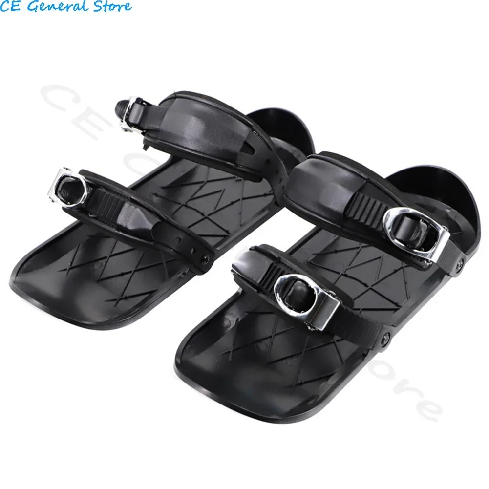 Mini Short Ski Skates Ski schuhe Ski boards verstellbare kurze Mini Skating Ski schuhe tragbar für Winter Outdoor-Sportarten