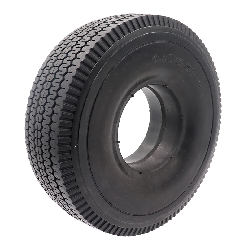10 Inch Solid Tyres for Electric Vehicles 4.10/3.50-4 Non-pneumatic Tires Warehouse Cars Scooter Wheelscooter Warehouse Cart
