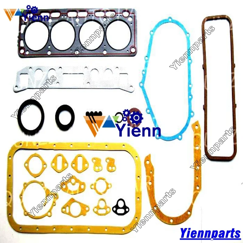 For Nissan H20 H20-2 H25 Overhaul Rebuild Kit Full Gasket Kit Liner Piston Bearing H01 H02 Forklifts Engine Repair Parts