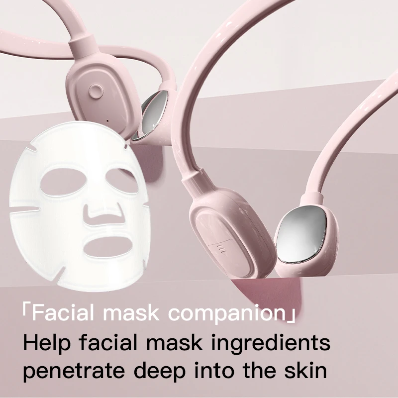 Dispositivo per il lifting del viso Collo Introduttore per il massaggio degli occhi del viso Microcorrente Ringiovanimento della pelle Dispositivo di bellezza antietà Massaggiatore per il viso