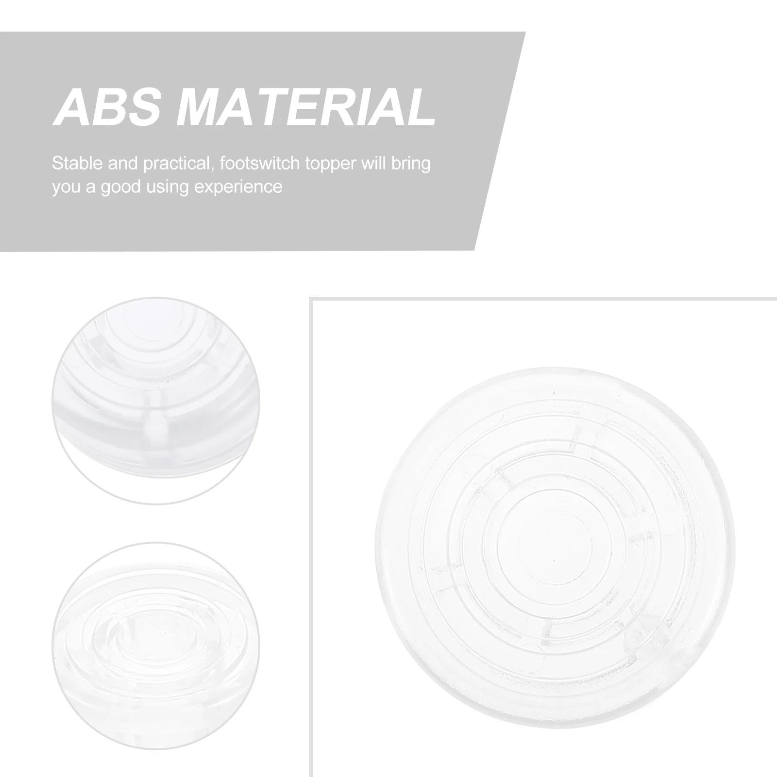 

8Pcs Guitar Effect Pedal Footswitch Toppers Pedal Protection Caps Guitar Effect Accessories Footswitch Topper