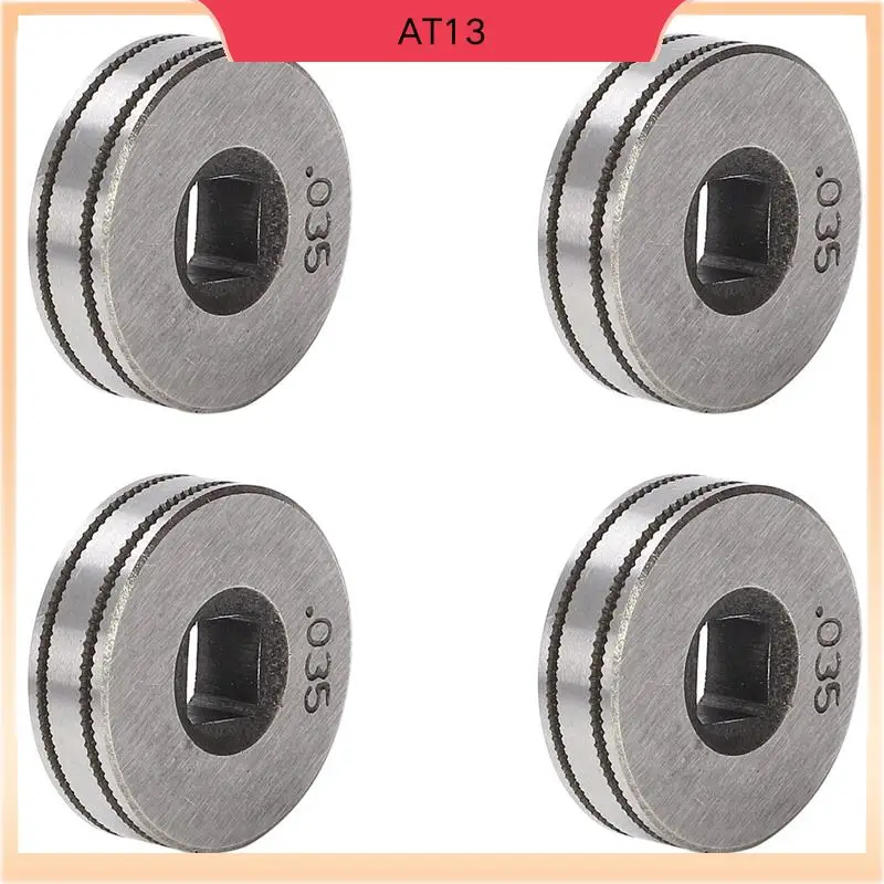

AT13 4X Mig Welder Wire Feed Drive Roller Roll Wheel Kit 25Mm Diameter 0.8-0.9Mm/.030 Inch-.035 Inch