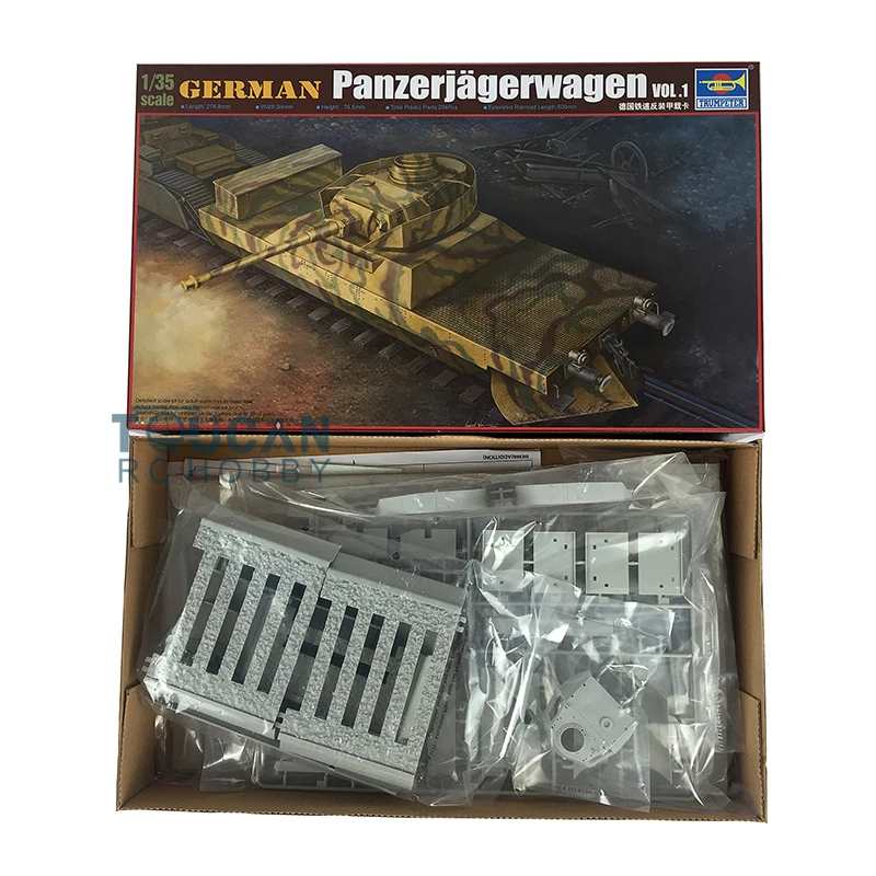 

Trumpeter 00368 1/35 German Panzer Antimechanized Weapons Carrier Truck Vol.1 TH05283