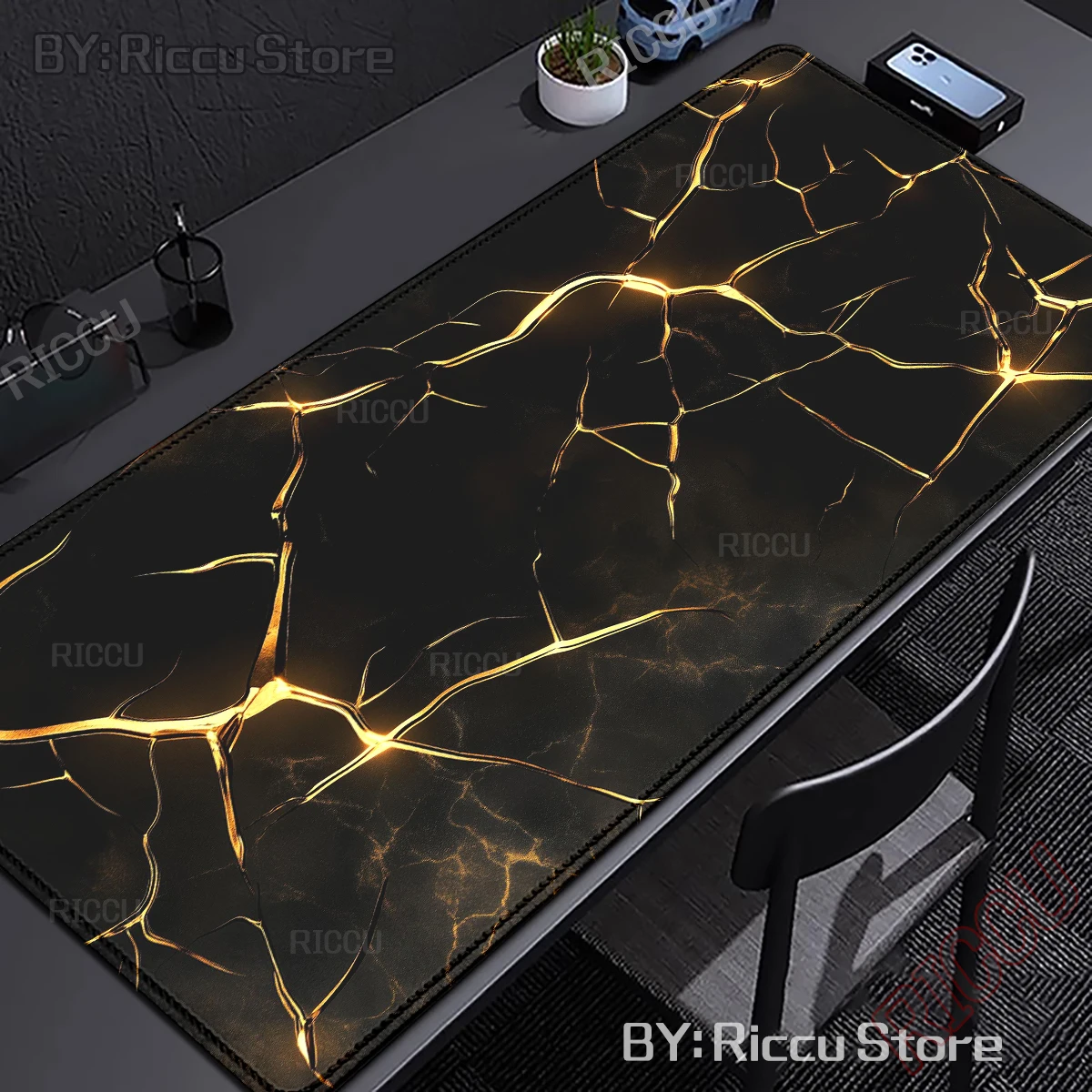 

HD Luminous texture Marble pc accessories Geometric Art Large Gaming Mouse Pad Gamer Desk Mat Gaming Keyboard Desk Mats Pads