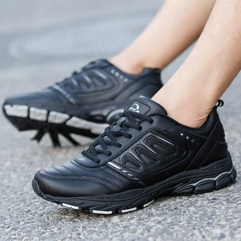 BONA New Style Men Running Shoes Ourdoor Jogging Trekking Sneakers Lace Up Athletic Shoes Comfortable Light Soft