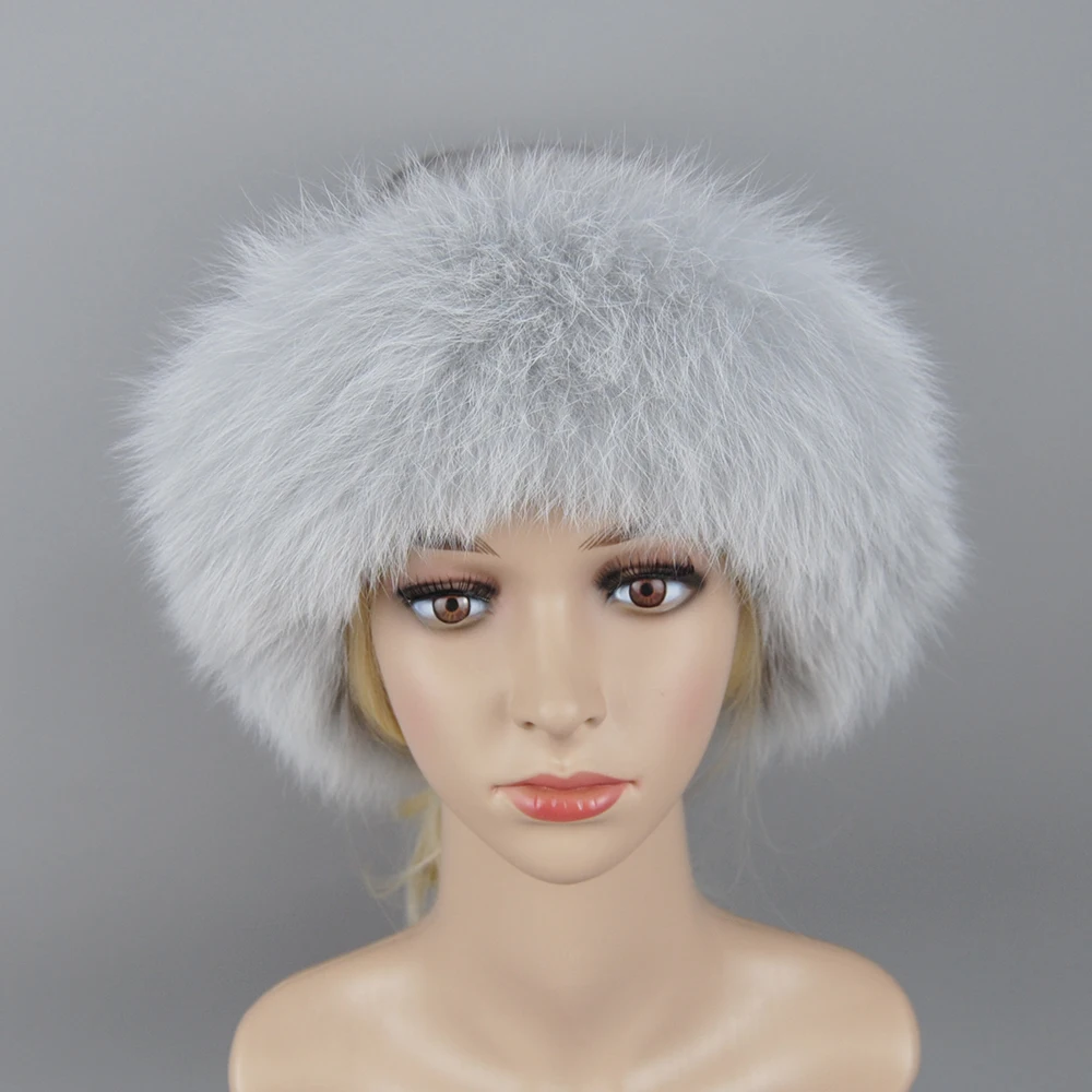 2025 Girls Quality Soft Genuine Mink Fur Hats New Women Winter Luxury Knitted Real Mink Fur Bomber Hat Natural Warm Fox Fur Cap