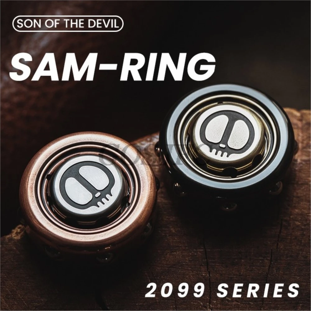 LAUTIE EDC SAM RING Fidget Spinner Ring Spinner 2099 Series Fidget Toys