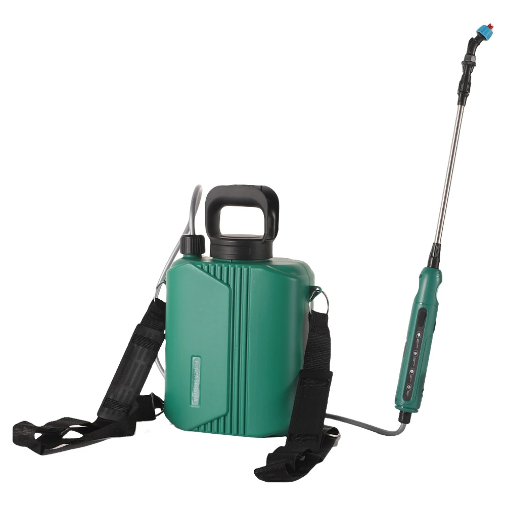 

6л автоматический садовый распылитель для растений с плечевым ремнем, перезаряжаемый садовый опрыскиватель, аккумулятор, рюкзак, опрыскиватель для уборки газона и сада