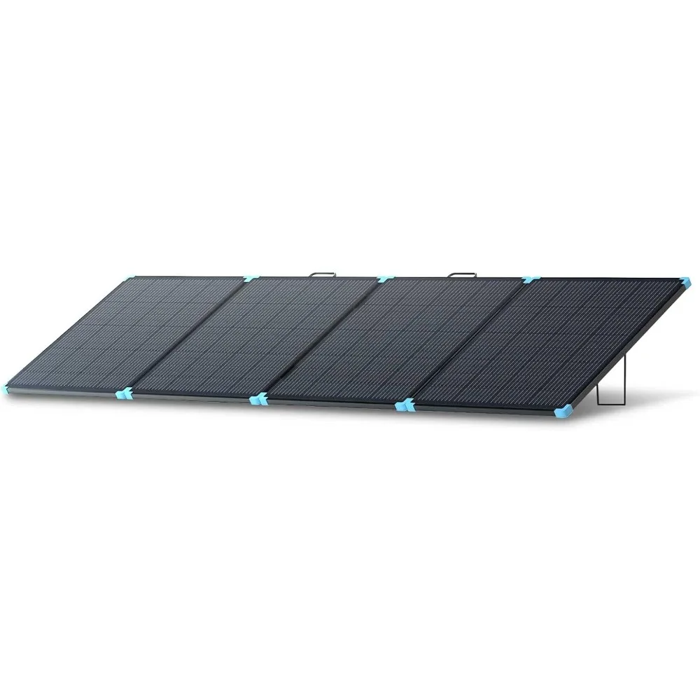 Lightweight Portable Solar Carrying Case, Foldable Solar Panels, Durable and Waterproof, Equipped with a Sturdy Bracket, 400W