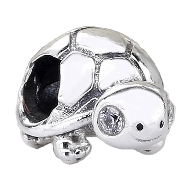 Panda Kikker Zeeschildpad Vlinder Octopus Rups Dier Kraal 925 Sterling Zilveren Charme Voor Originele Europa Armbanden Sieraden