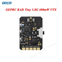 GEPRC RAD Tiny 5.8G 400mW VTX Transmitter VTX Play Racing FPV Drone RC FPV Transmitter Multicopter Attachment