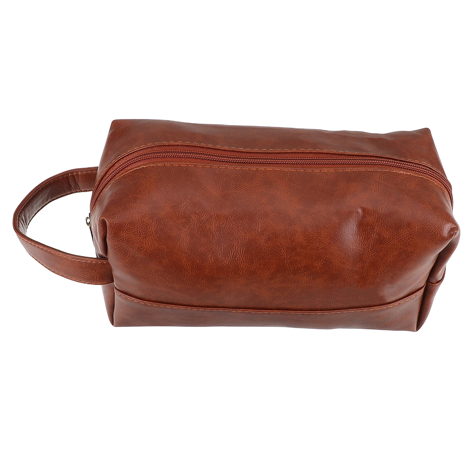 

Men's Travel Toiletry Bag Large Capacity Durable PU Portable Makeup Bag for Men Business Travel Bath for Skincare