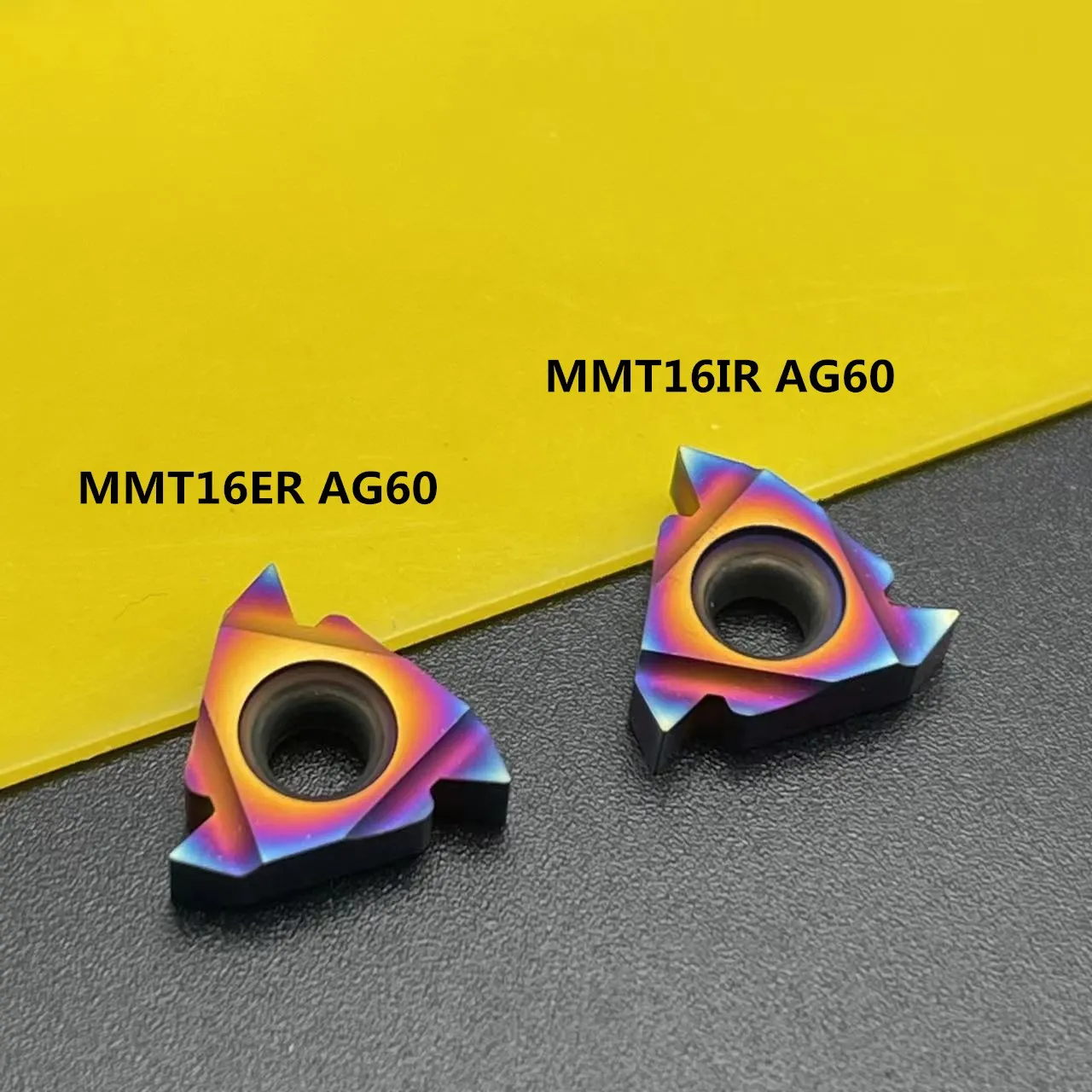 High quality MMT16ER 16IR AG60 nano blue metal thread turning tool CNC turning tool 16ER AG60 cemented carbide lathe blade