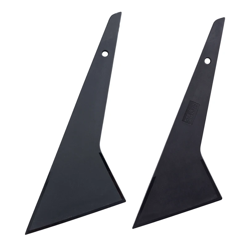 Car Window Tint Squeegee Oblique‑Mouth Triangular Scraper Auto Vinyl Wrap Film Installation Application Auxiliary Cleaning Tool