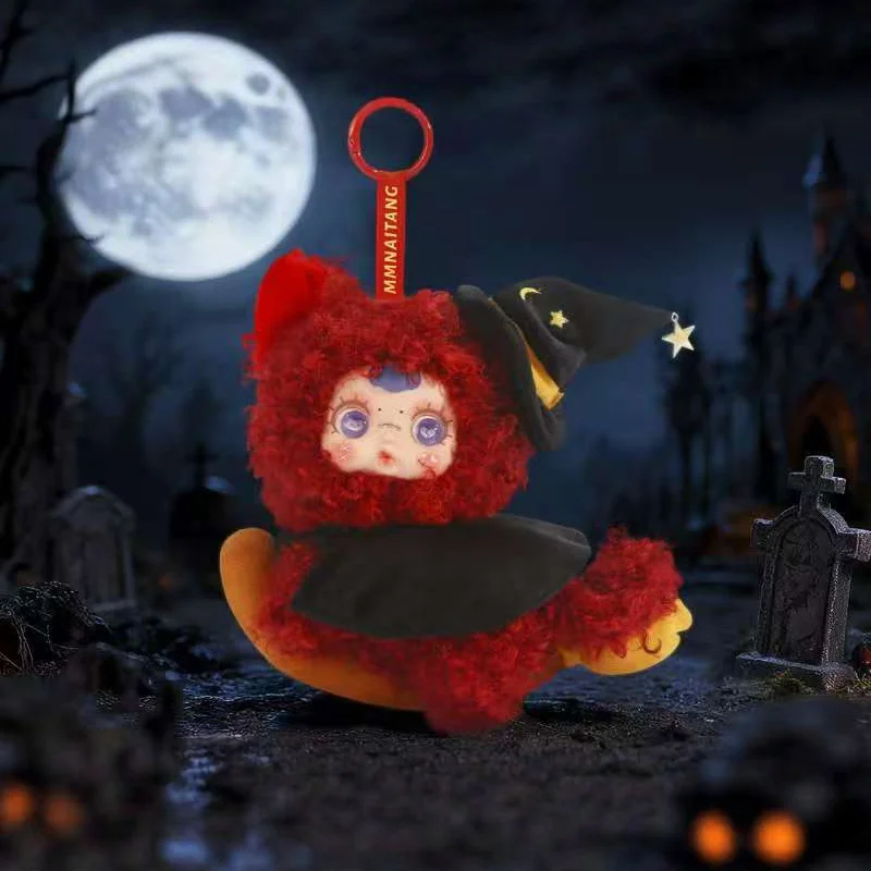 Genuino Mmsuger Baby Night Elf Party Series Blind Box Halloween Vinile Peluche Borsa Ciondolo Bambola giocattolo Scatola misteriosa Regali di Halloween