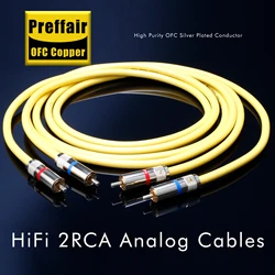 Van Den Hul VDH MC D102 MK III HYBRID RCA Interconnect Cable Wire with Gold Plated RCA Plug Hifi Audio RCA to RCA Extension Cord