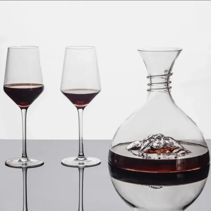 Iceberg Decanter Luxury and High-end Household Fast Divider Crystal Glass Red Wine