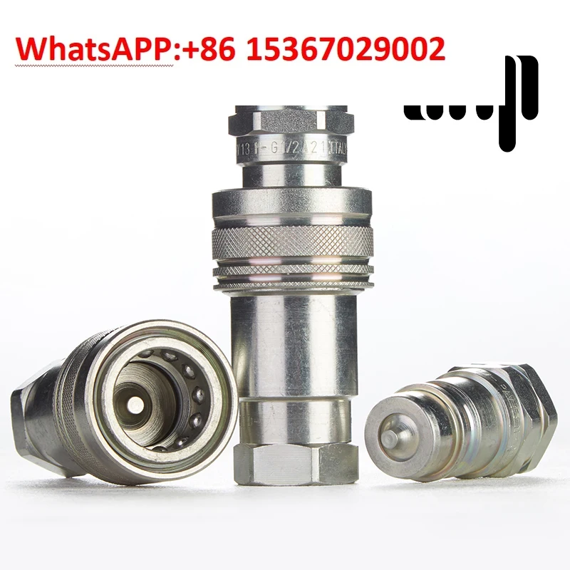 Italian dnp high pressure self-sealing quick connector PAV1 hydraulic YouTube agricultural machinery quick connector