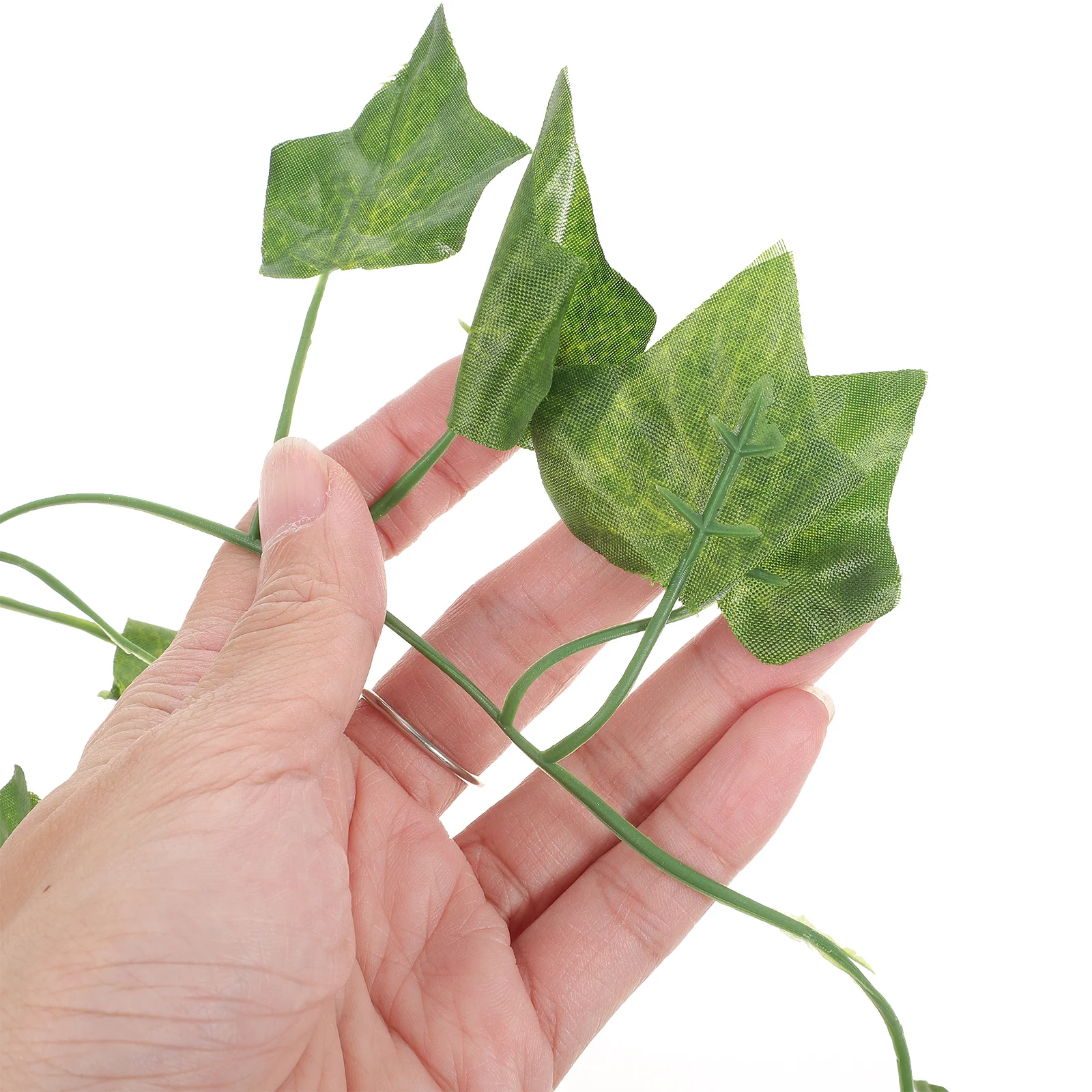 

Rattan Strip Jungle Vines For Reptile Habitat Decor Tree Frog Lizard Climbing Hideout Artificial Plants Pet Accessories