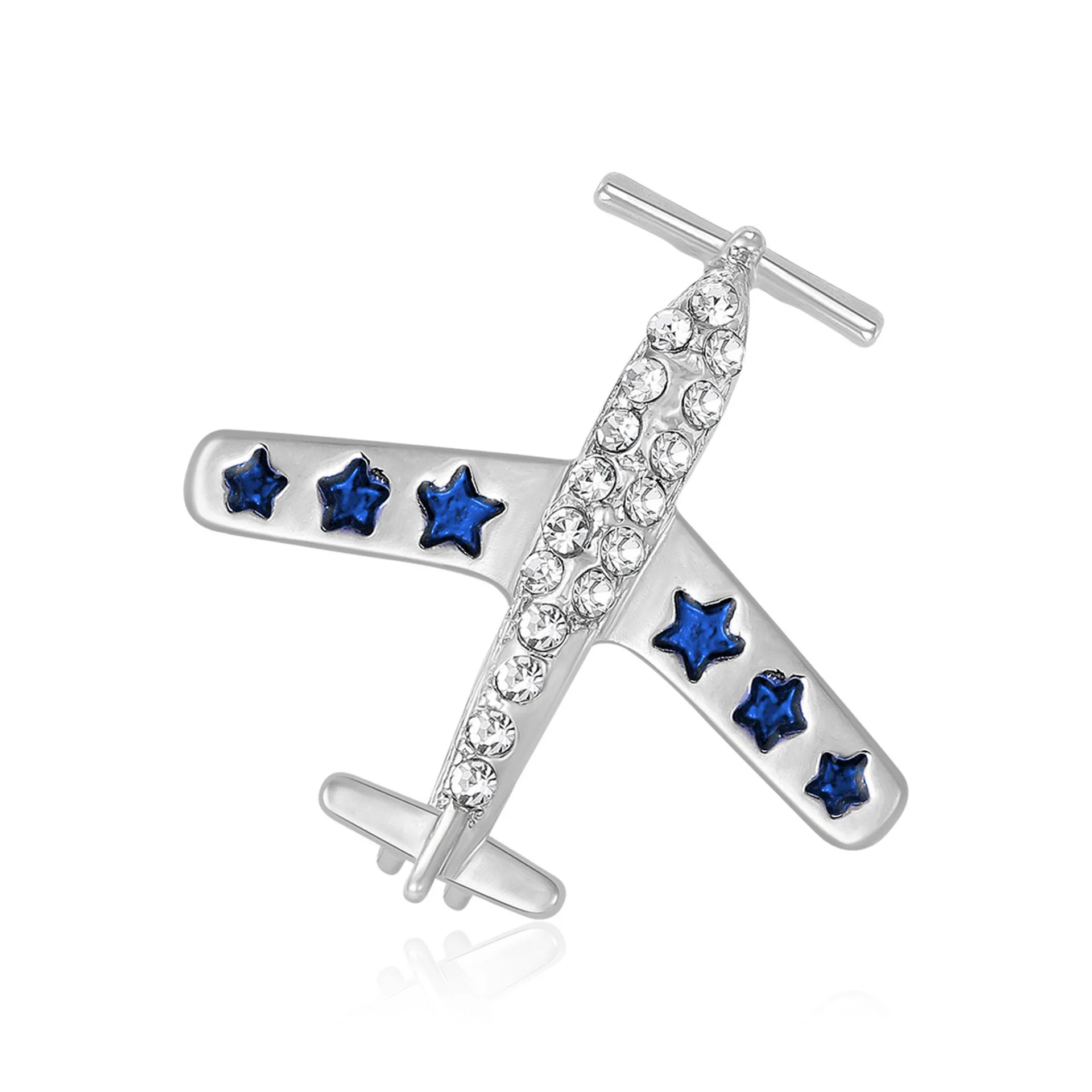 

Feminine Charm, Water Diamond Airplane Brooch, Unisex Overcoat Sweater, Banquet Party Gift Accessories, Classic Jewelry