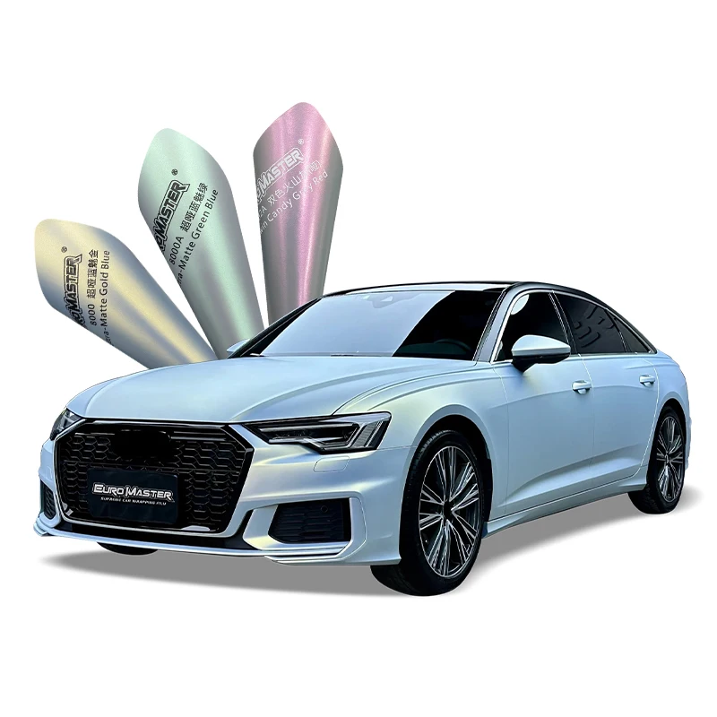 

High Quality Factory Wholesale Car Color Changing Film Color Changing Film Crystal Crystal Series PET Paint Protection Film