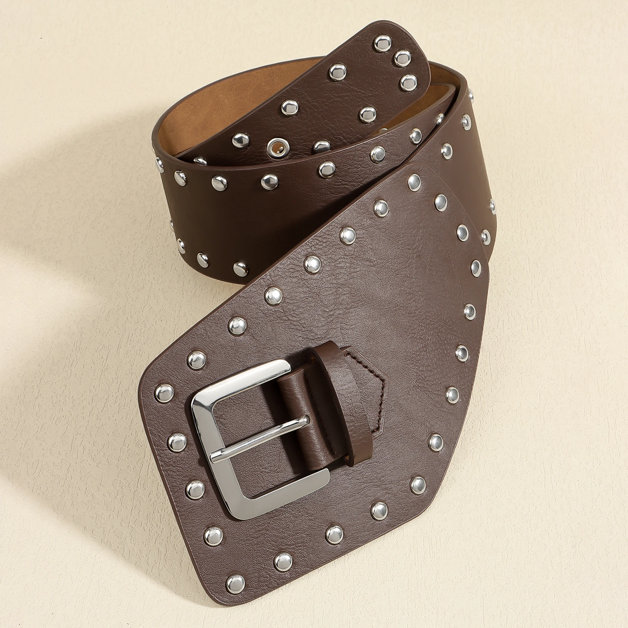 新しいシックなボヘミアン ホットティ リベット ワイド ベル - Women'S Accessories Accessorize のレビューと価格