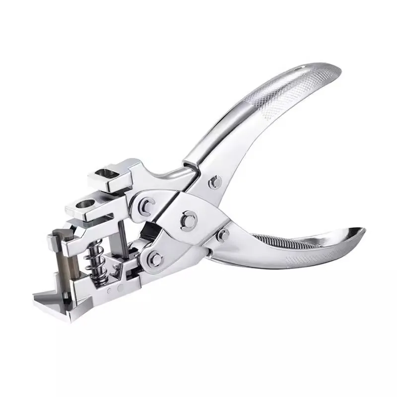 3 in 1 Card Puncher R5 Corner Rounder Round Hole Square Hole Punching Pliers