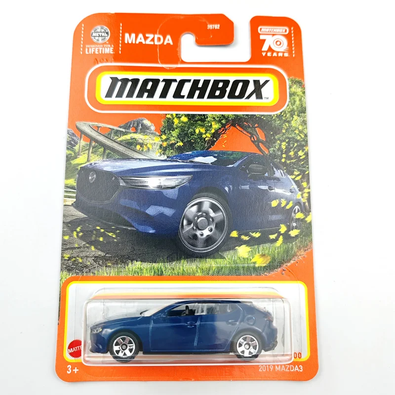 2023 Matchbox Cars  2019 MAZDA 3 1/64 Die-cast Model Car Toy Vehicles