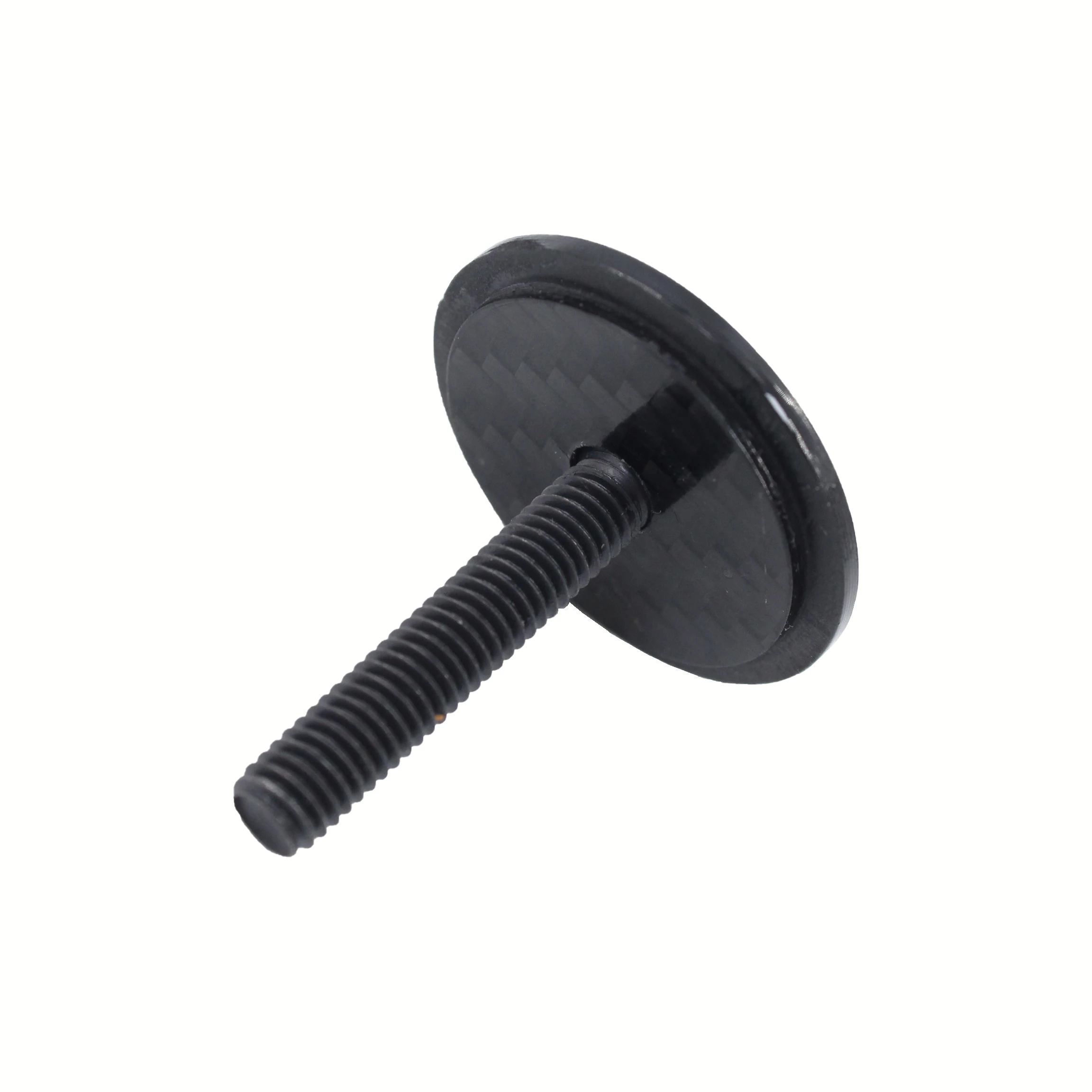 Neueste Bike 3K Vollcarbon Fahrrad Vorbauabdeckung Carbon Fahrrad Headsets Carbon Top Caps SUS304 Edelstahl Schrauben M6x35mm – Detail 8