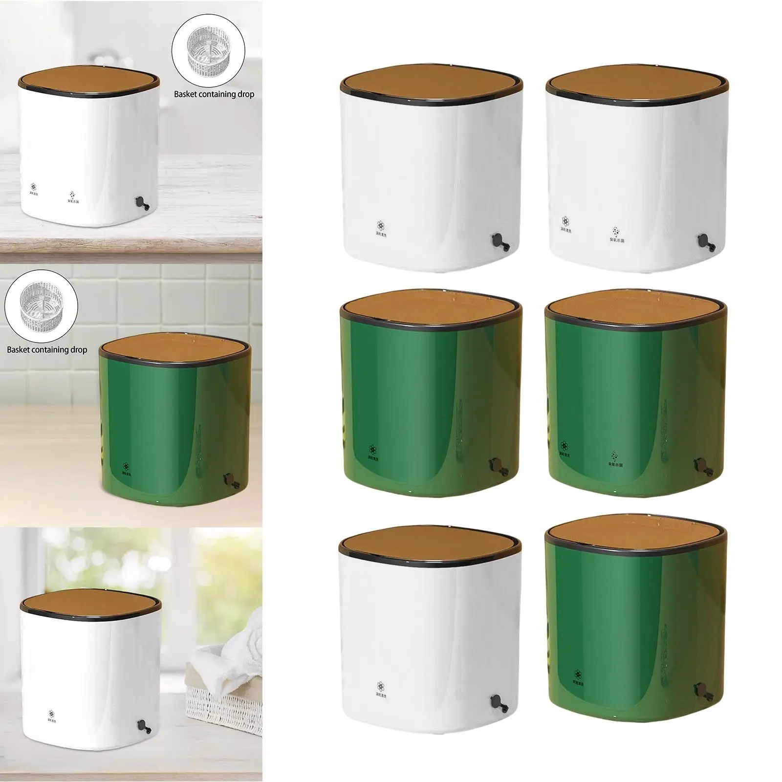 캠핑 여행을 위한 미니 휴대용 세탁기 세탁기 반자동 4.5L