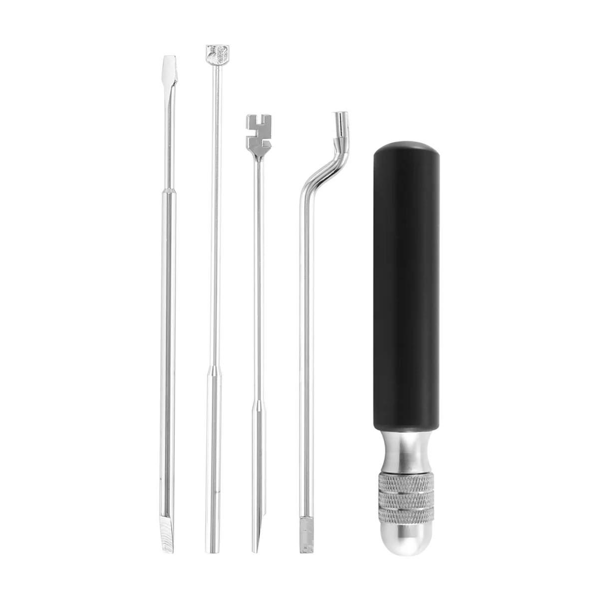 N98R 5 قطعة أداة إصلاح ضبط البيانو أداة صيانة البيانو لآلة سلسلة البيانو أداة ضبط مقبض البيانو