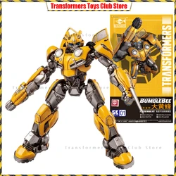 In Stock Transformers Bumblebee Movie Bumblebee Plastic Model Kit Assemble Figurine Series Collection Toy Gift