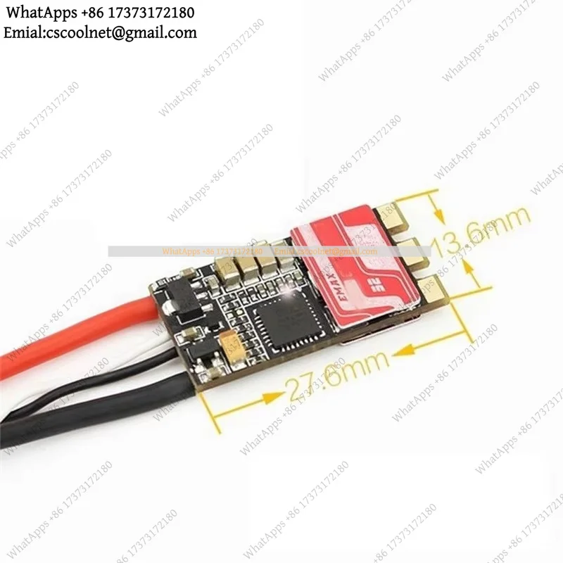 k3 for Emax Formula 45A Brushless ESC 5S, BLHeli_32 DShot Electronic Speed Controller for FPV Racing Drone DIY Build
