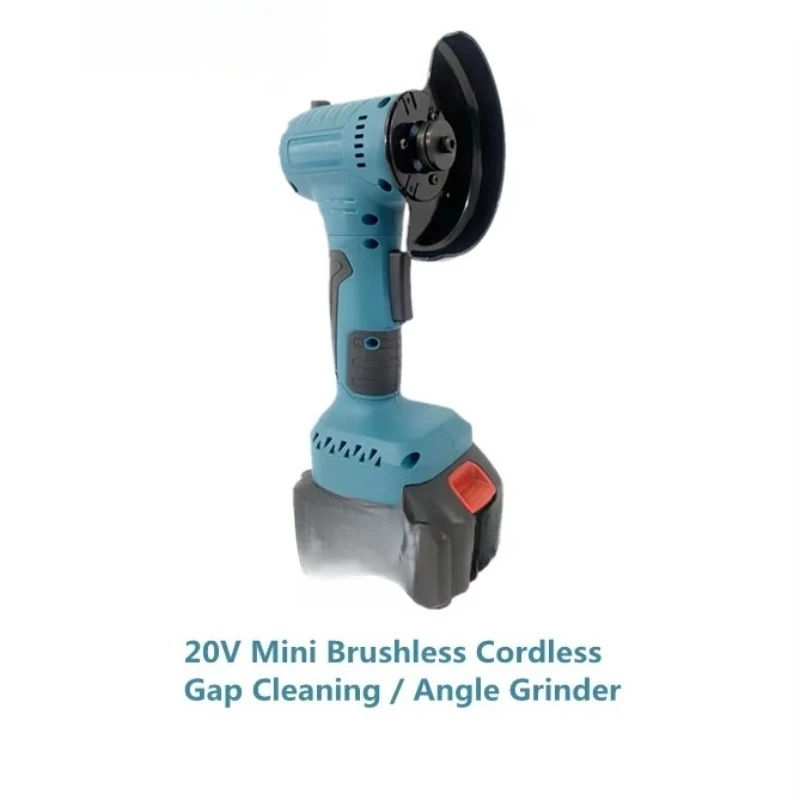 20V Tile Crevice Cleaning Gap Cleaning Mini Brushless Cordless Angle Grinder Polishing Machine