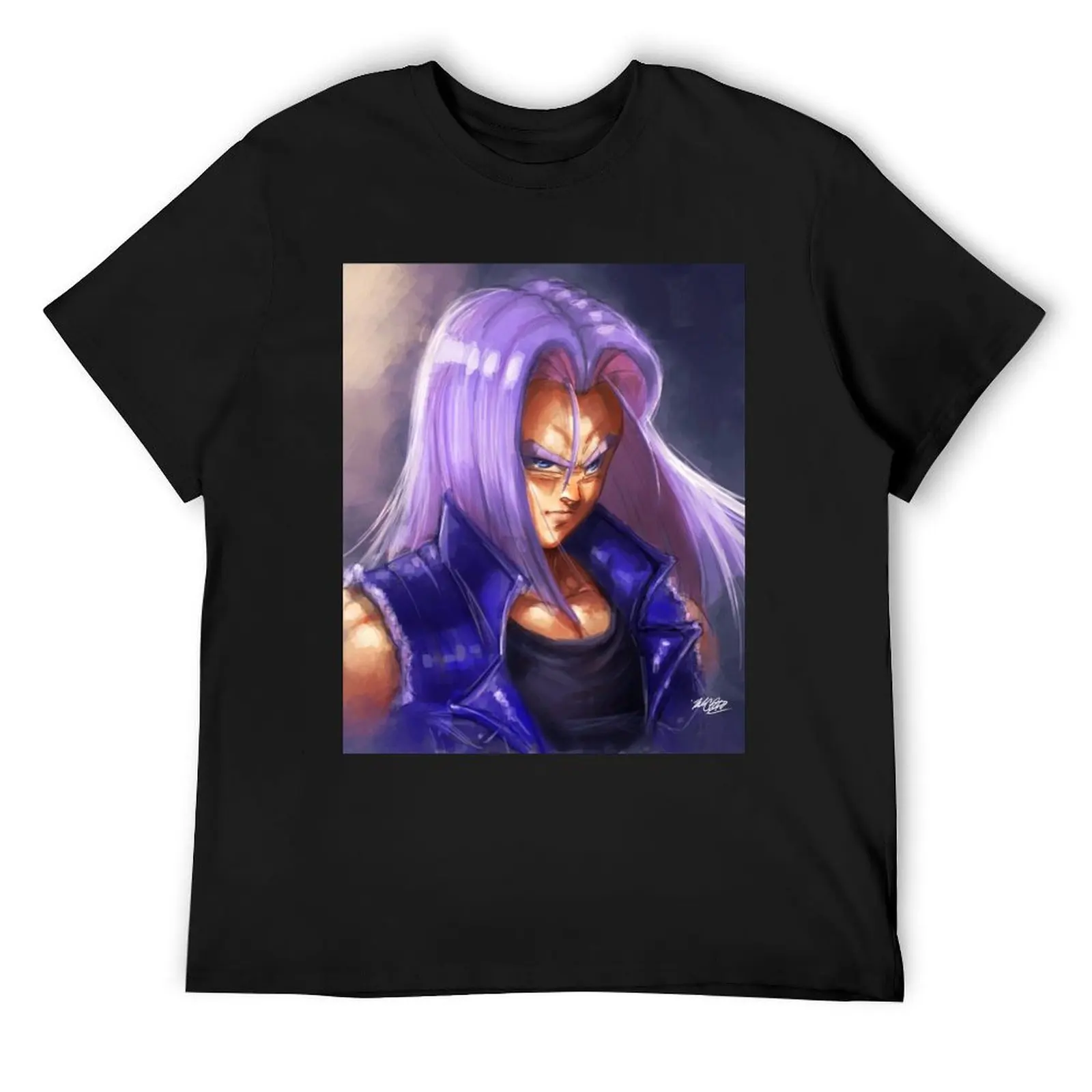 

Future Trunks- bust T-Shirt affliction shirts vintage graphic tee mens graphic t-shirts hip hop