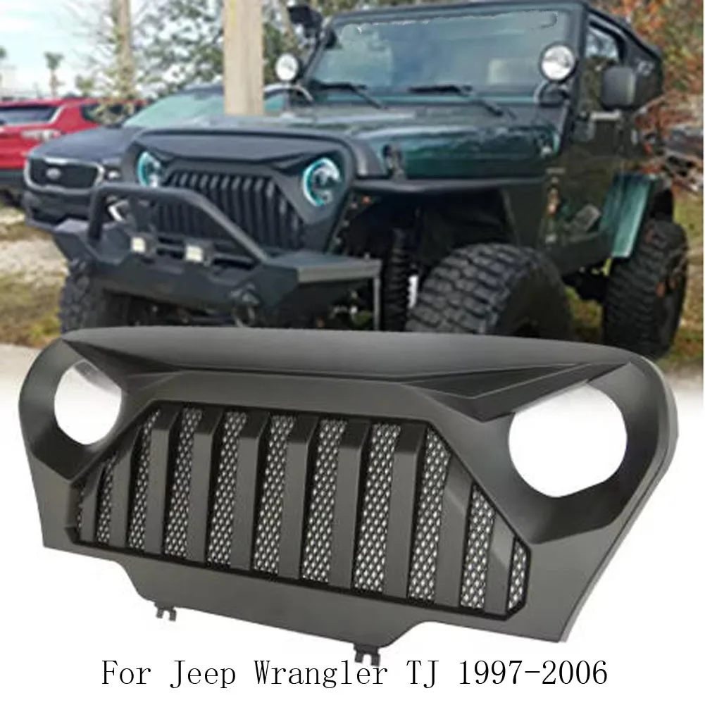 Tj Front Grille Gla…