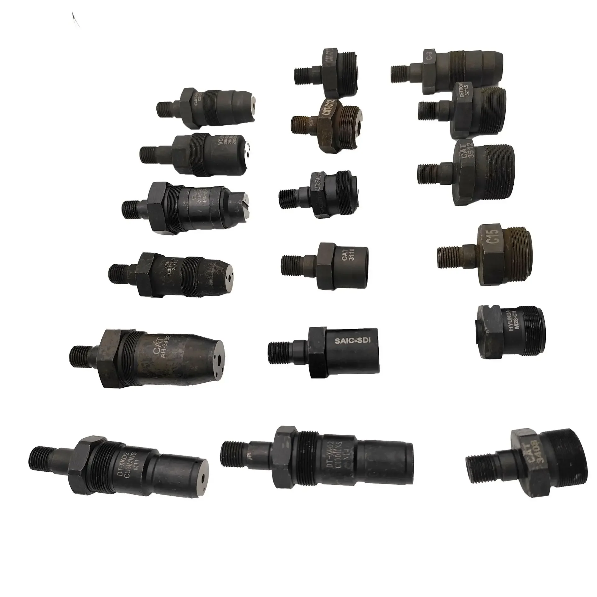 Full set of EUIHEUI open pressure adapters (18 pieces) connectors