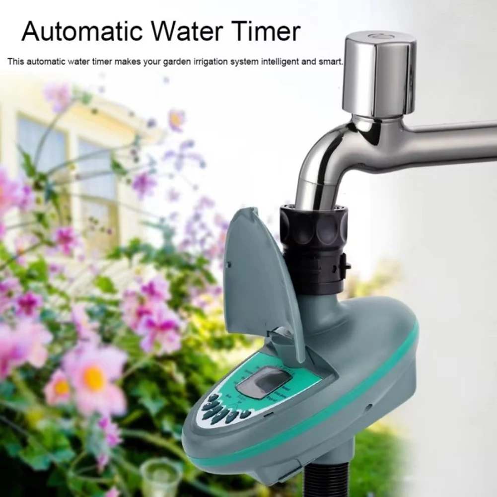 

AB42-Home Garden LCD Watering Timer, Automatic Electronic Sprinkler Irrigation Controller