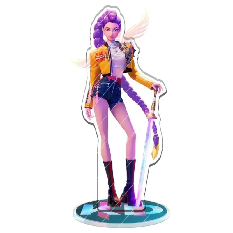 Korean Wave Demon Hunter Anime Acrylic Stand Children's Fashion Bedroom Model Toy Home Decor Children's Gift Marcus Rumi 2025