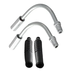 2x Bike V Brake Noodle Cable Guide Pipe Rubber Boot Flexible V-Brake Noodle For Bicycle Repair Bicycle Brack Cable