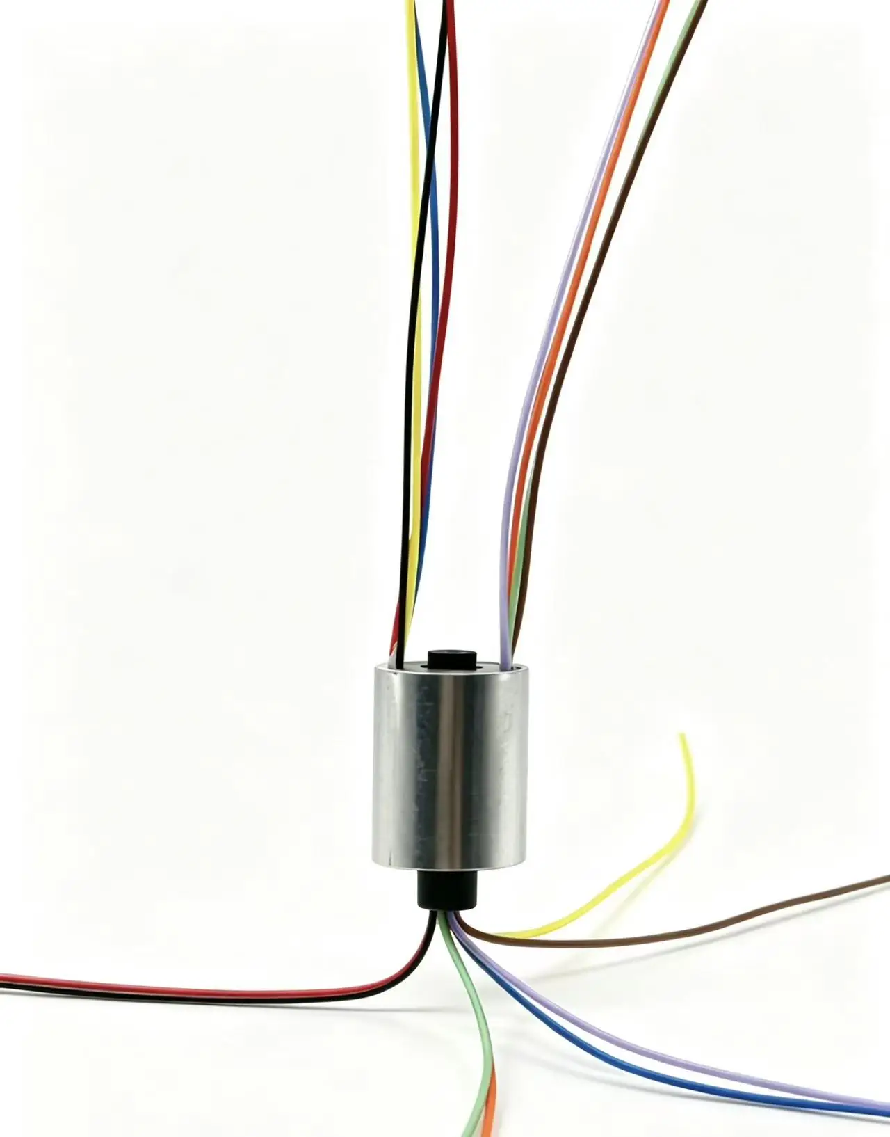 Miniature Coupler with Conductive Slip Ring, 360degree Rotation Gimbal Drones Robots, Lighting, Accessories