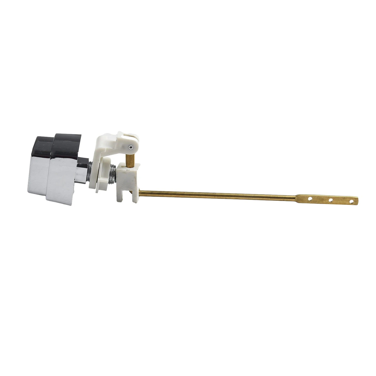 Button Tank for Push Button Master Plumber Push Button Side Mount Tank Toilet Arm Brass Chrome Lever Flush Practical