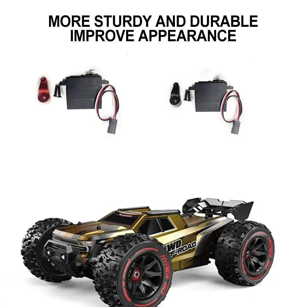 1/14 servo rc atualização parte liga de alumínio digital rc servo para mjx 14210 rc peça do carro rc acessórios do carro peças reposição