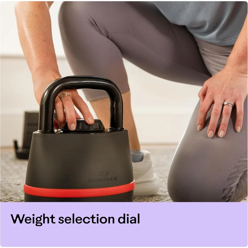 SelectTech 840 verstelbare kettlebell biedt verschillende trainingen