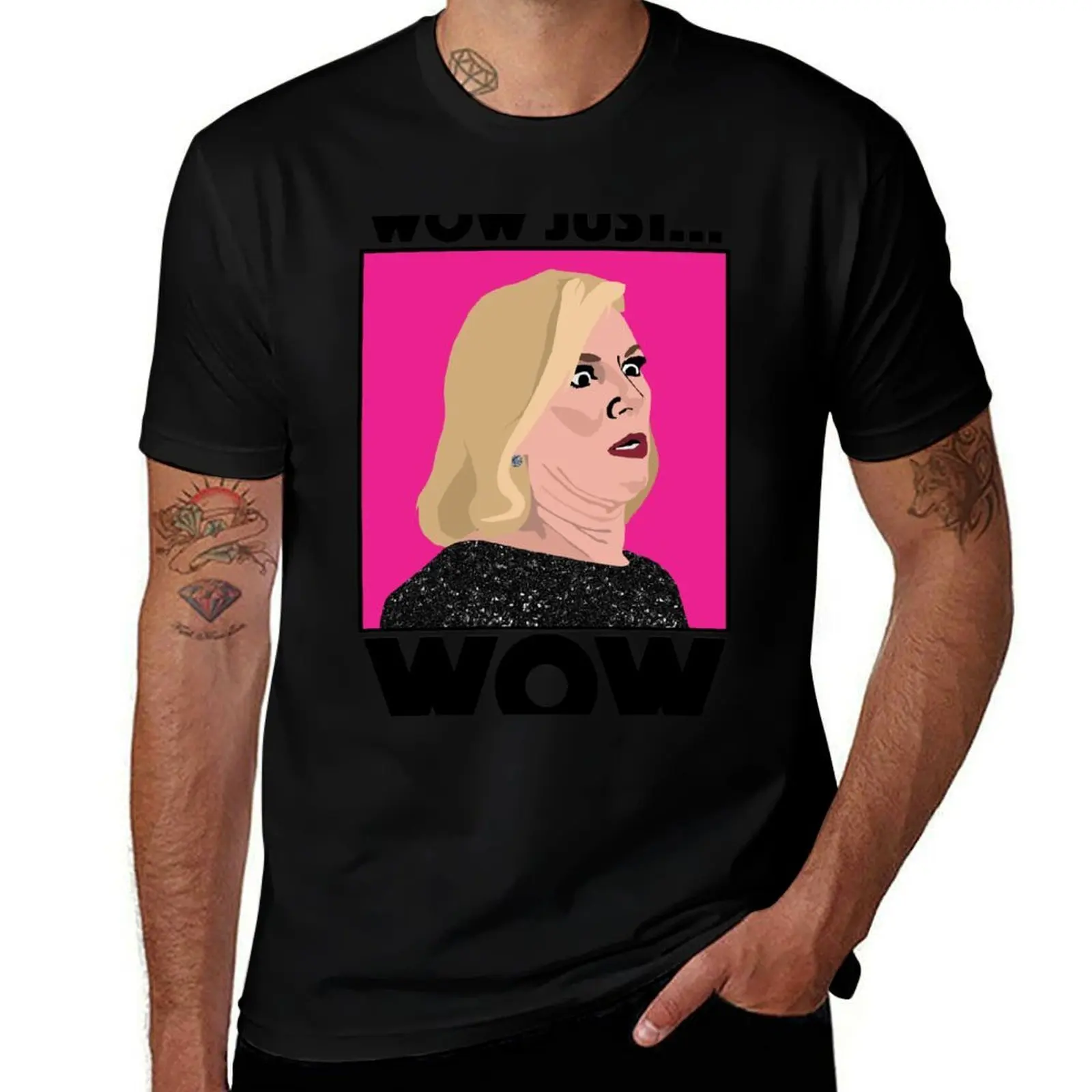 

RAMONA SINGER|Wow Just Wow |RHONY (Real Housewives of New York ) T-Shirt Summer Fashion Casual Tee Shirt