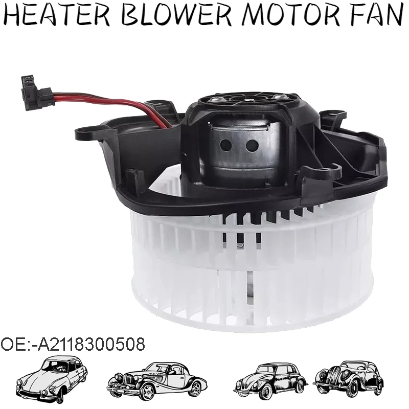 

HEATER BLOWER FAN MOTOR FOR MERCEDES BENZ CLS C219 04-10 E-CLASS W211 02-09 RHD