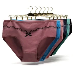 Panties Plus Size Cotton Underwear Women Briefs Female Knickers Lady Lingerie Girl intimate Underpants 3 Pieces/Lot